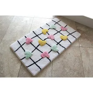Kalbim - Multicolor (Single) Multicolor Acrylic Bathmat