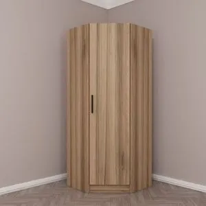 Kale 1 Walnut - 210 Walnut Wardrobe