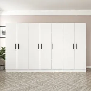 Kale - 2219 White Wardrobe