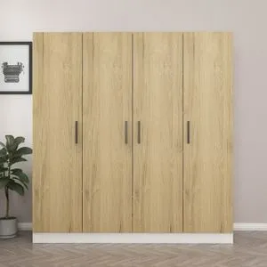 Kale - 2701 Walnut
White Wardrobe