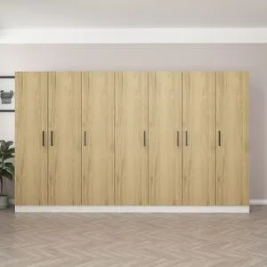 Kale - 2706 Walnut Wardrobe