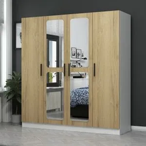 Kale - 2711 Walnut
White Wardrobe