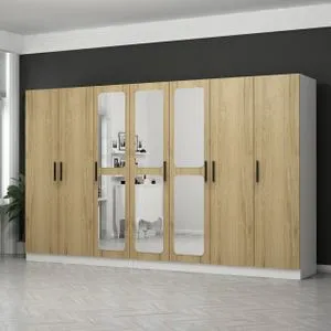 Kale - 2720 Walnut Wardrobe