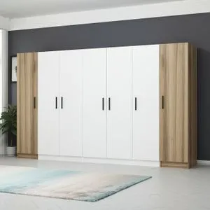Kale - 3078 Walnut Wardrobe
