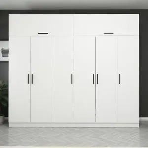 Kale - 3086 White Wardrobe