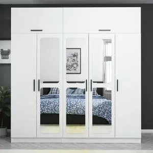 Kale - 3096 White Wardrobe