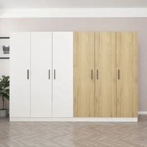 Kale - 3112 White
Walnut Wardrobe