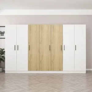 Kale - 3114 White
Walnut Wardrobe