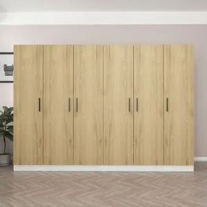 Kale - 3861 Walnut Wardrobe