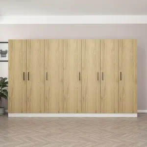Kale - 3863 Walnut Wardrobe
