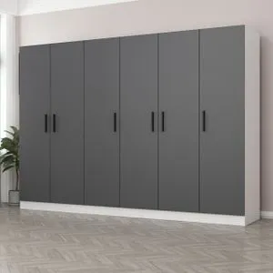 Kale - 3925 Anthracite Wardrobe