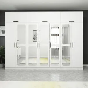 Kale - 3947 White Wardrobe