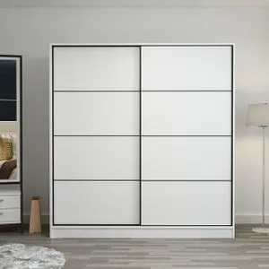 Kale - 3960 White Wardrobe
