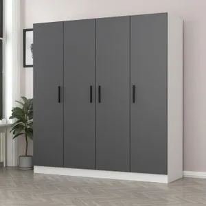 Kale - 4947 Anthracite Wardrobe