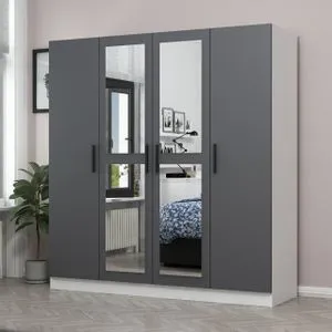 Kale - 4957 Anthracite Wardrobe