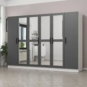 Kale - 4961 Anthracite Wardrobe