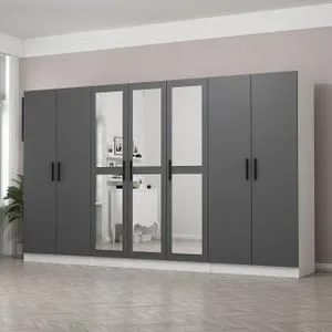 Kale - 4964 Anthracite Wardrobe