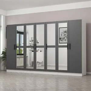 Kale - 4965 Anthracite Wardrobe