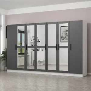 Kale - 4967 Anthracite Wardrobe