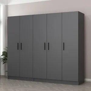 Kale - 4975 Anthracite Wardrobe