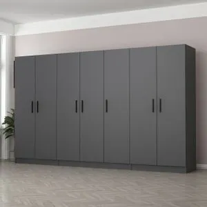Kale - 4978 Anthracite Wardrobe