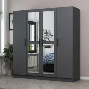 Kale - 4984 Anthracite Wardrobe