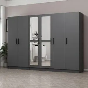 Kale - 4987 Anthracite Wardrobe