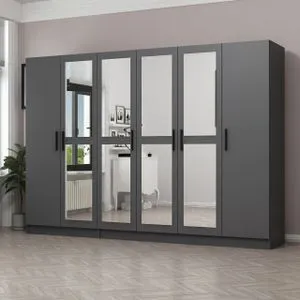 Kale - 4988 Anthracite Wardrobe