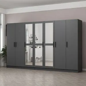 Kale - 4993 Anthracite Wardrobe