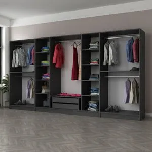 Kale - 5047 Anthracite Wardrobe