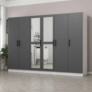 Kale - 5064 Anthracite Wardrobe