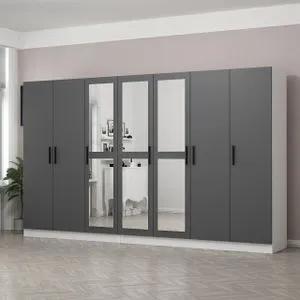 Kale - 5070 Anthracite Wardrobe