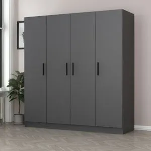 Kale - 5078 Anthracite Wardrobe