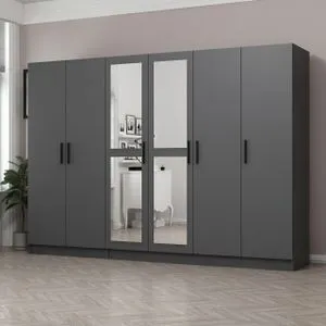 Kale - 5091 Anthracite Wardrobe