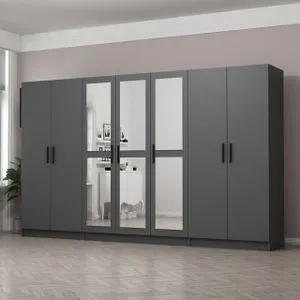 Kale - 5095 Anthracite Wardrobe