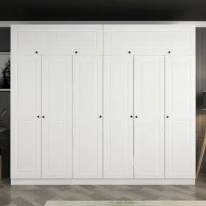 Kale - 5229 White Wardrobe