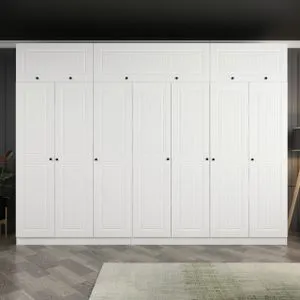Kale - 5232 White Wardrobe