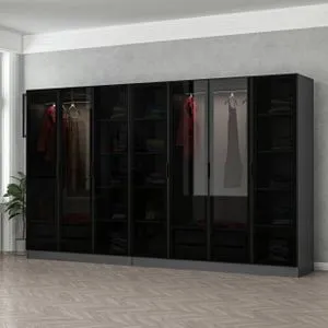 Kale - 6095 Anthracite
Black Wardrobe