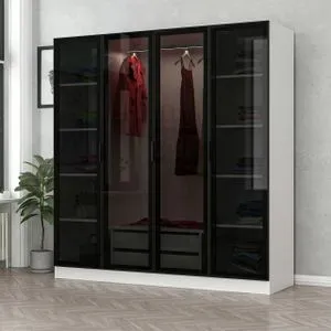 Kale - 6635 White
Black Wardrobe
