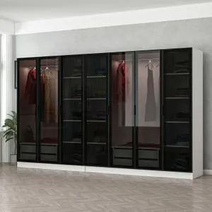 Kale - 6640 White
Black Wardrobe