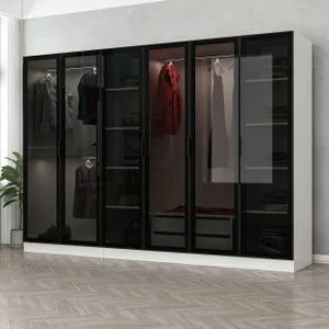 Kale - 6663 White
Black Wardrobe