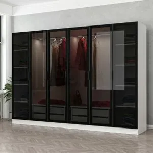 Kale - 6664 White
Black Wardrobe