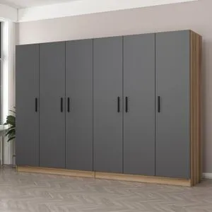 Kale - 7511 Anthracite Wardrobe