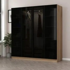 Kale - 7648 Fume Wardrobe