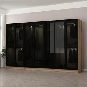 Kale - 7652 Fume Wardrobe