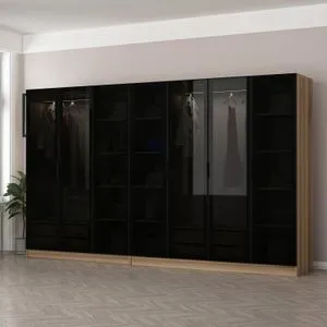 Kale - 7653 Fume Wardrobe