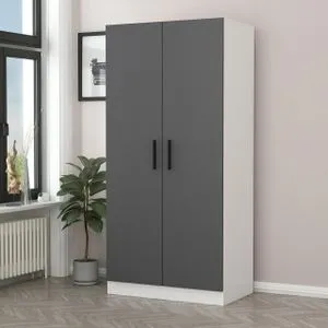 Kale Anthracite White - 210 Anthracite
White Wardrobe
