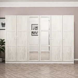 Kale Country - 2460 White Wardrobe