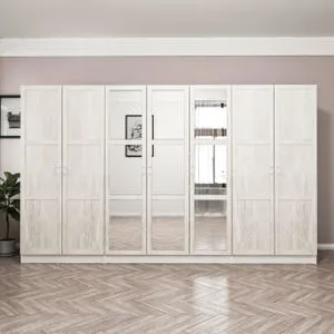 Kale Country - 2464 White Wardrobe