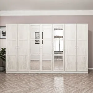Kale Country - 3848 White Wardrobe